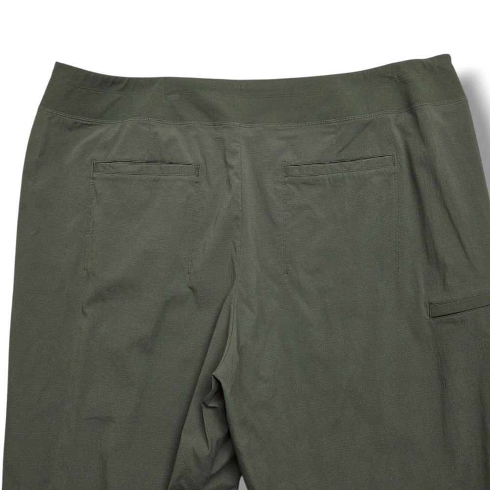 Athleta Trekkie Relaxed Mid Rise Jogger Womens Plus 20 Green Hiking Ripstop - Picture 5 of 10
